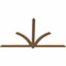 Ekena Millwork Redmond Smooth Timber Gable Bracket, Western Red Cedar, 84"W x 49"H x 1 1/2"D x 3 1/2"F, 14/12 Pitch GBW084X49X0204RED00SWR - alternate 5